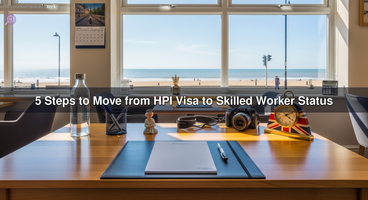 5 Steps to Move from HPI Visa to Skilled Worker Status