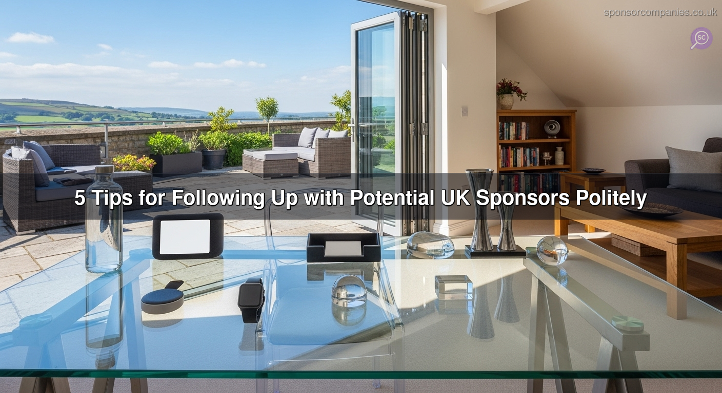 5 Tips for Following Up with Potential UK Sponsors Politely 5 Tips for Following Up with Potential UK Sponsors Politely