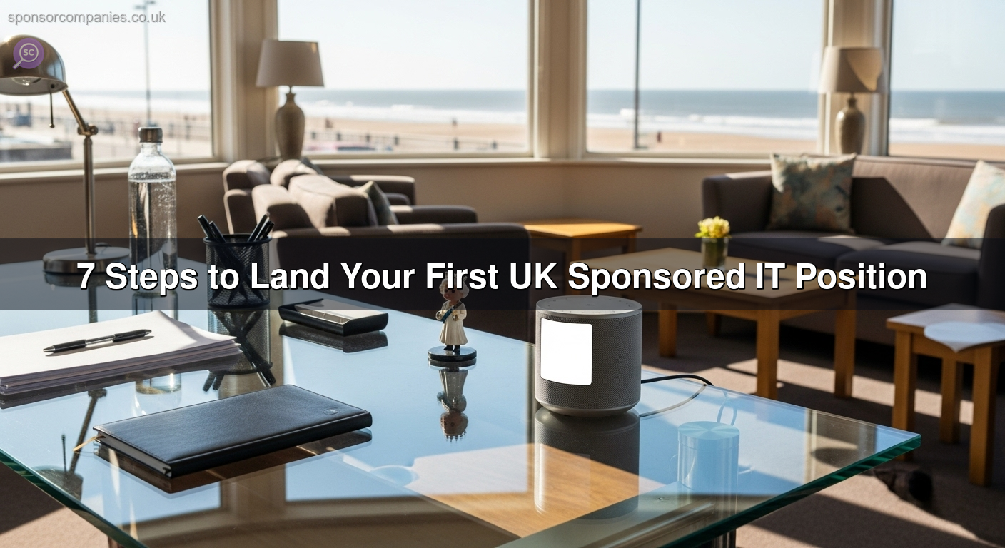 7 Steps to Land Your First UK Sponsored IT Position