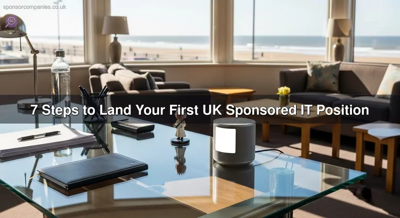 7 Steps to Land Your First UK Sponsored IT Position