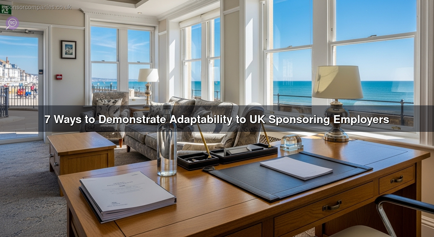 7 Ways to Demonstrate Adaptability to UK Sponsoring Employers