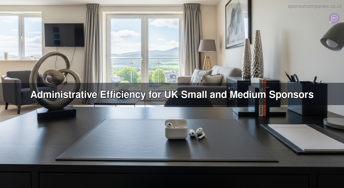 Administrative Efficiency for UK Small and Medium Sponsors