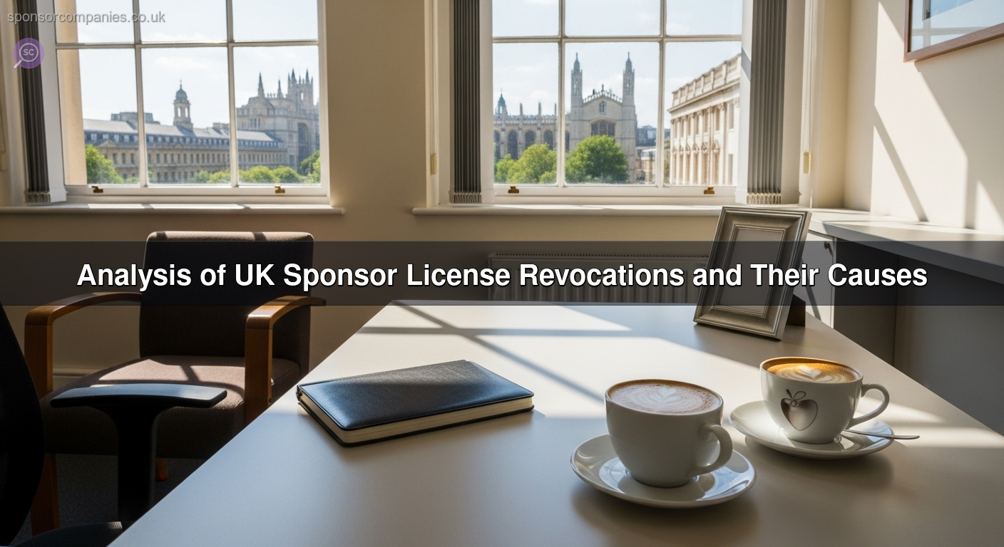 Analysis of UK Sponsor License Revocations and Their Causes