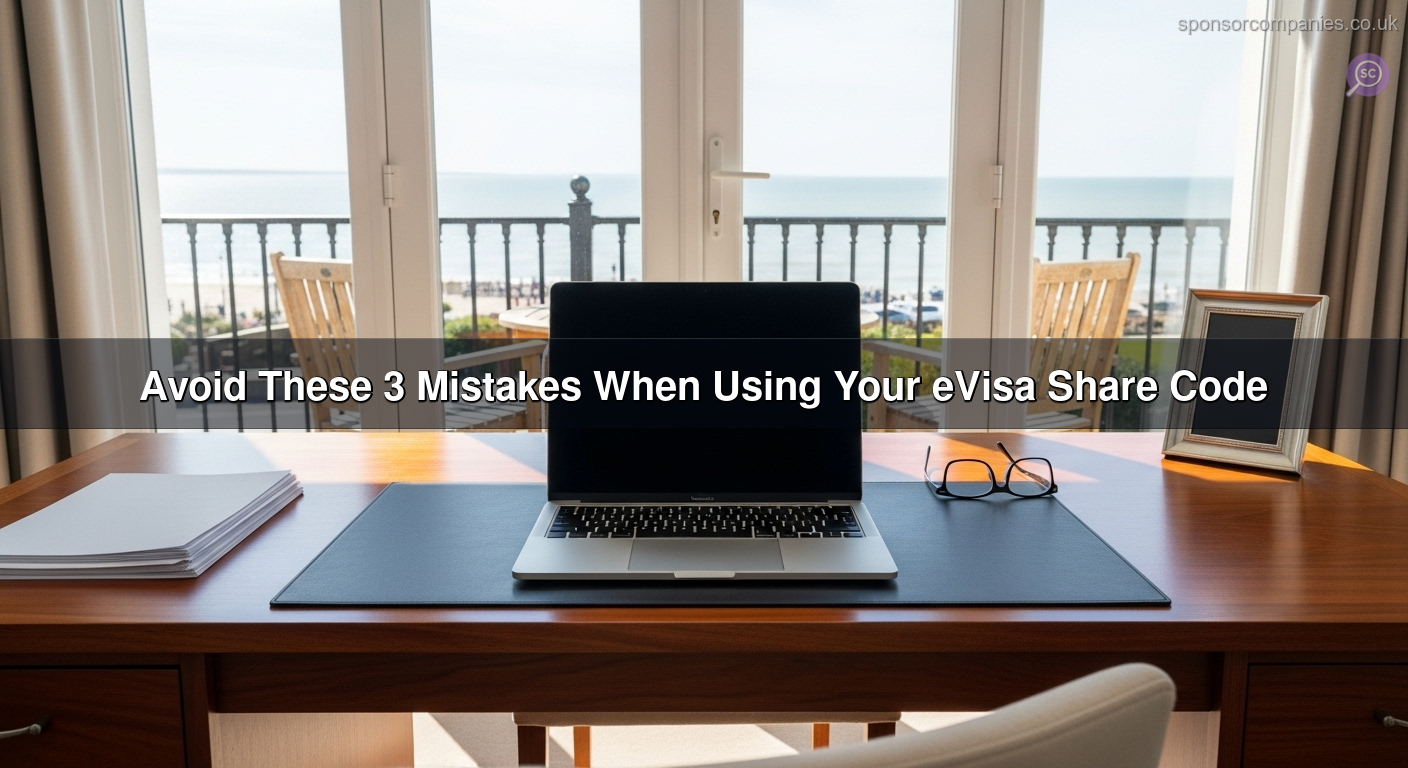 Avoid These 3 Mistakes When Using Your eVisa Share Code