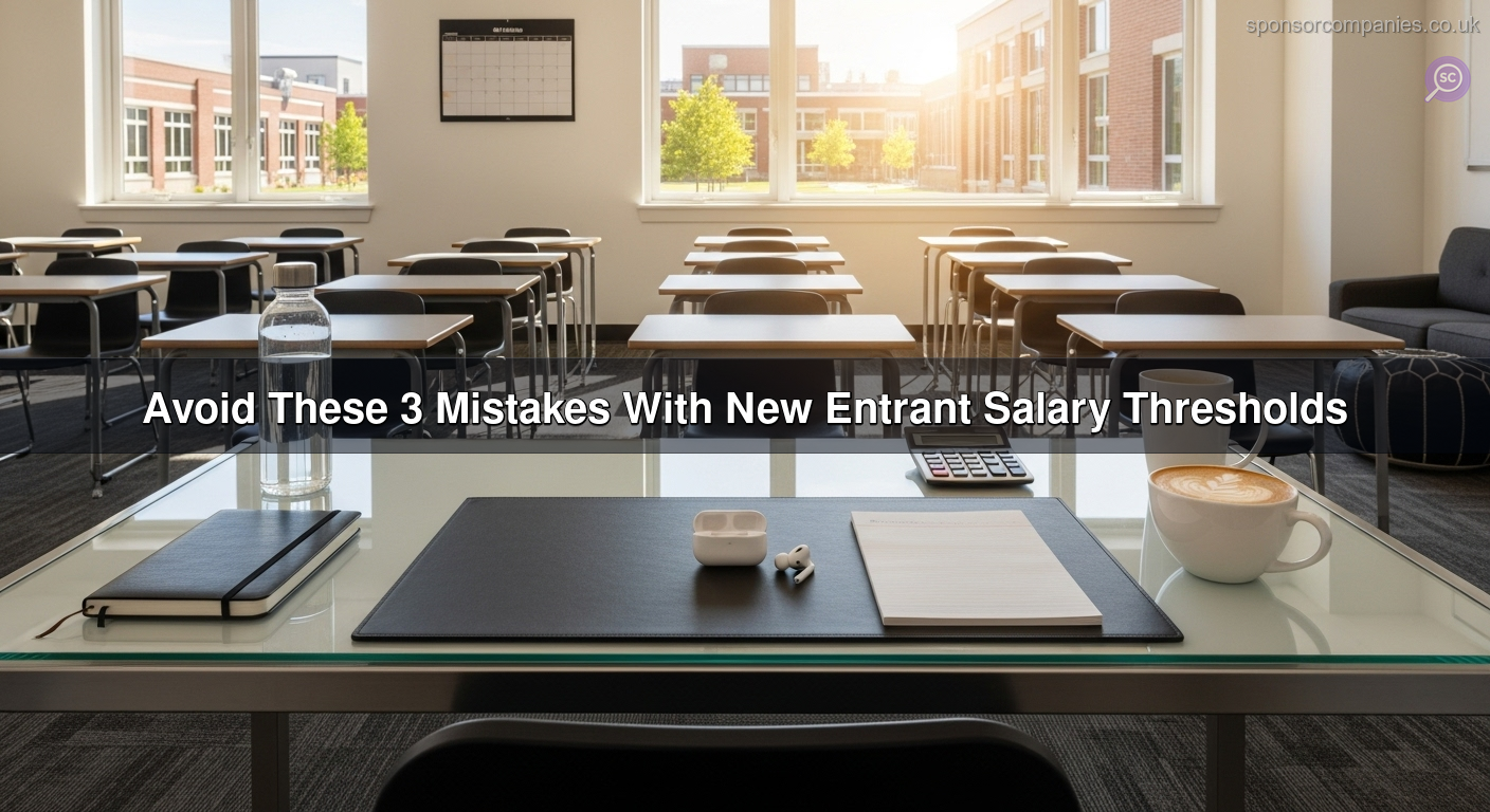 Avoid These 3 Mistakes With New Entrant Salary Thresholds