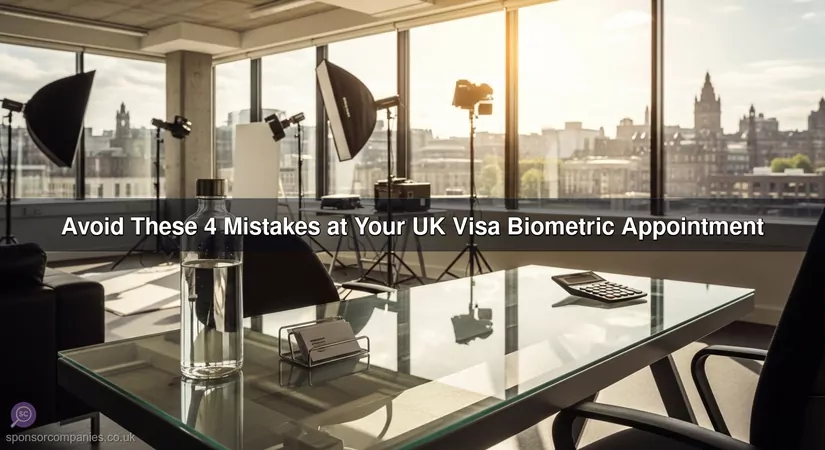 Avoid These 4 Mistakes at Your UK Visa Biometric Appointment