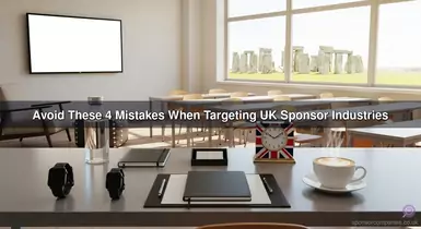 Avoid These 4 Mistakes When Targeting UK Sponsor Industries