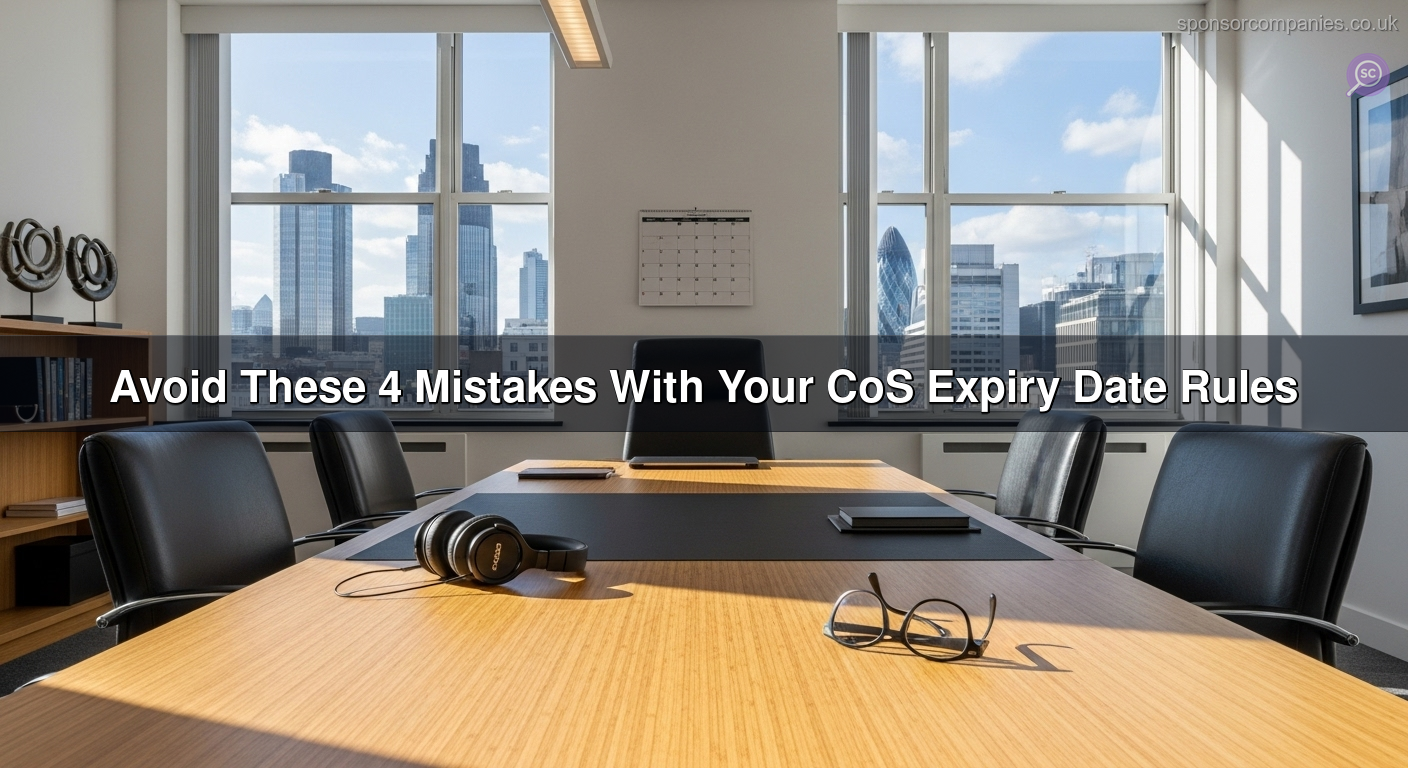 Avoid These 4 Mistakes With Your CoS Expiry Date Rules