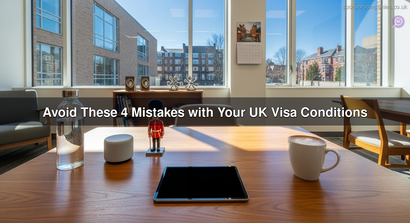 Avoid These 4 Mistakes with Your UK Visa Conditions