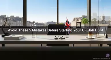 Avoid These 5 Mistakes Before Starting Your UK Job Hunt