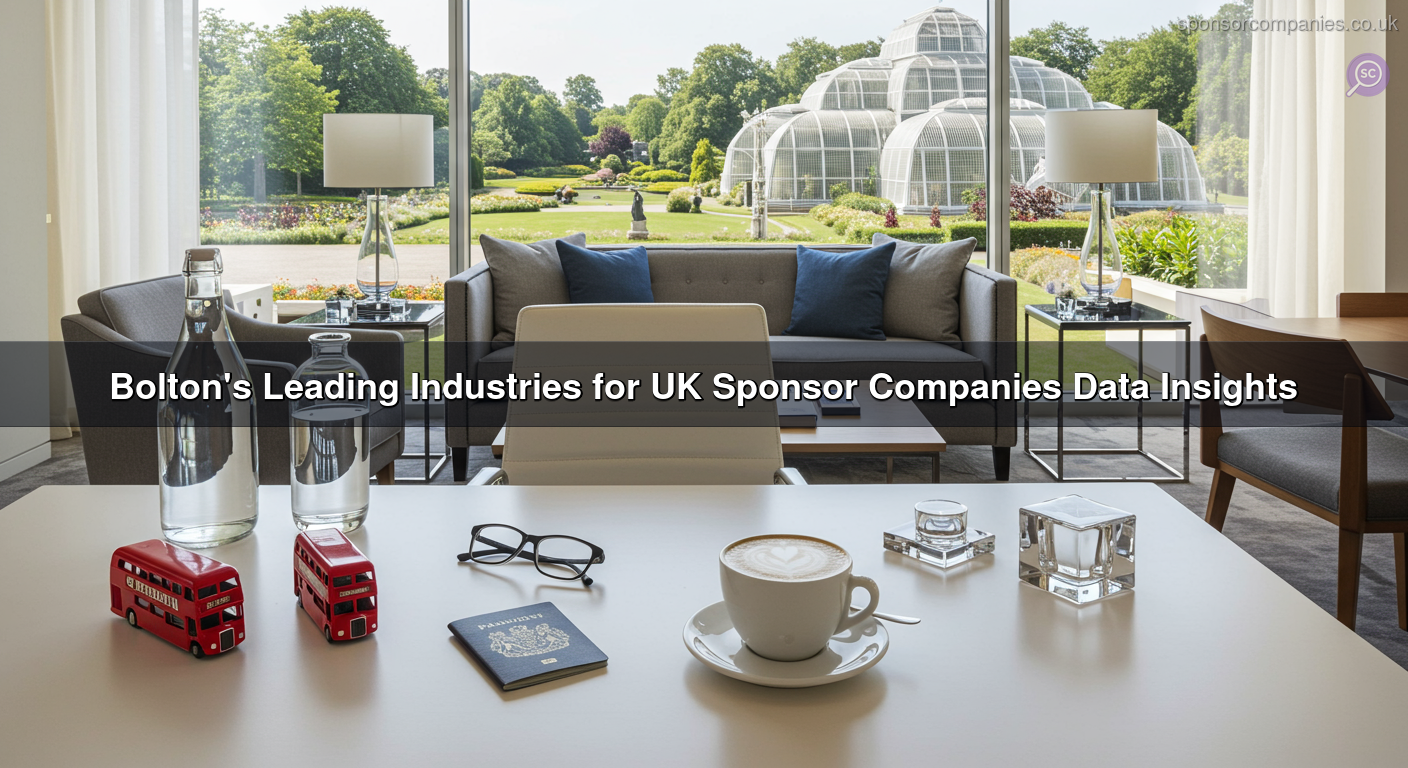 Bolton's Leading Industries for UK Sponsor Companies Data Insights
