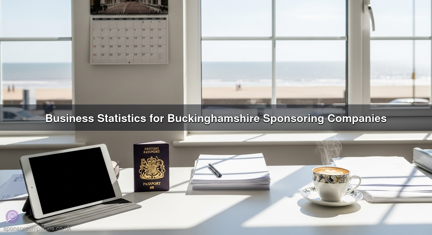 Business Statistics for Buckinghamshire Sponsoring Companies Business Statistics for Buckinghamshire Sponsoring Companies