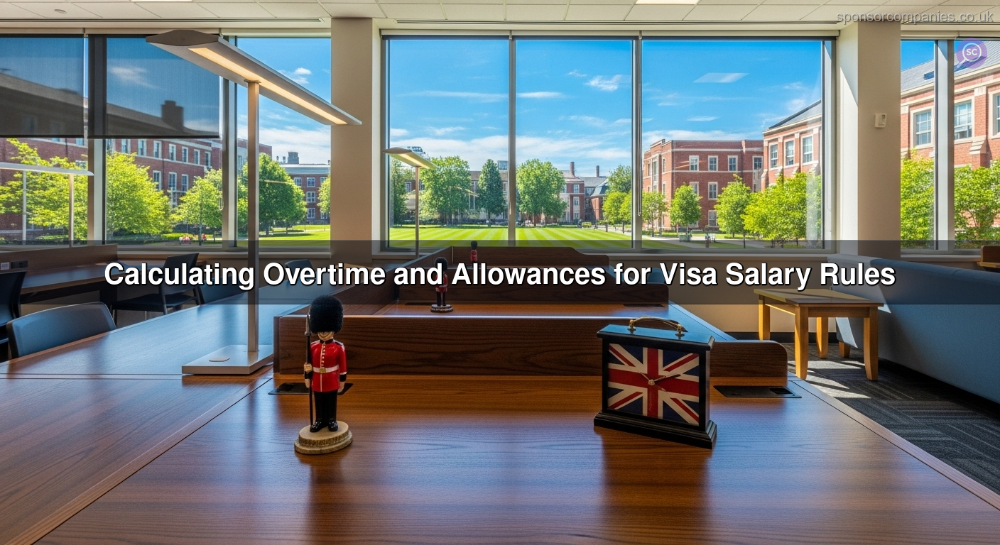 Calculating Overtime and Allowances for Visa Salary Rules