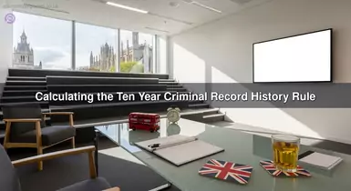 Calculating the Ten Year Criminal Record History Rule
