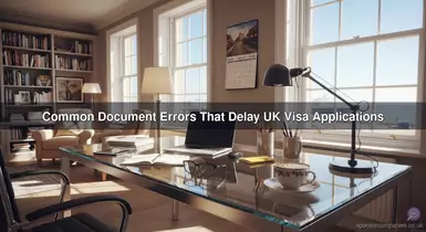 Common Document Errors That Delay UK Visa Applications