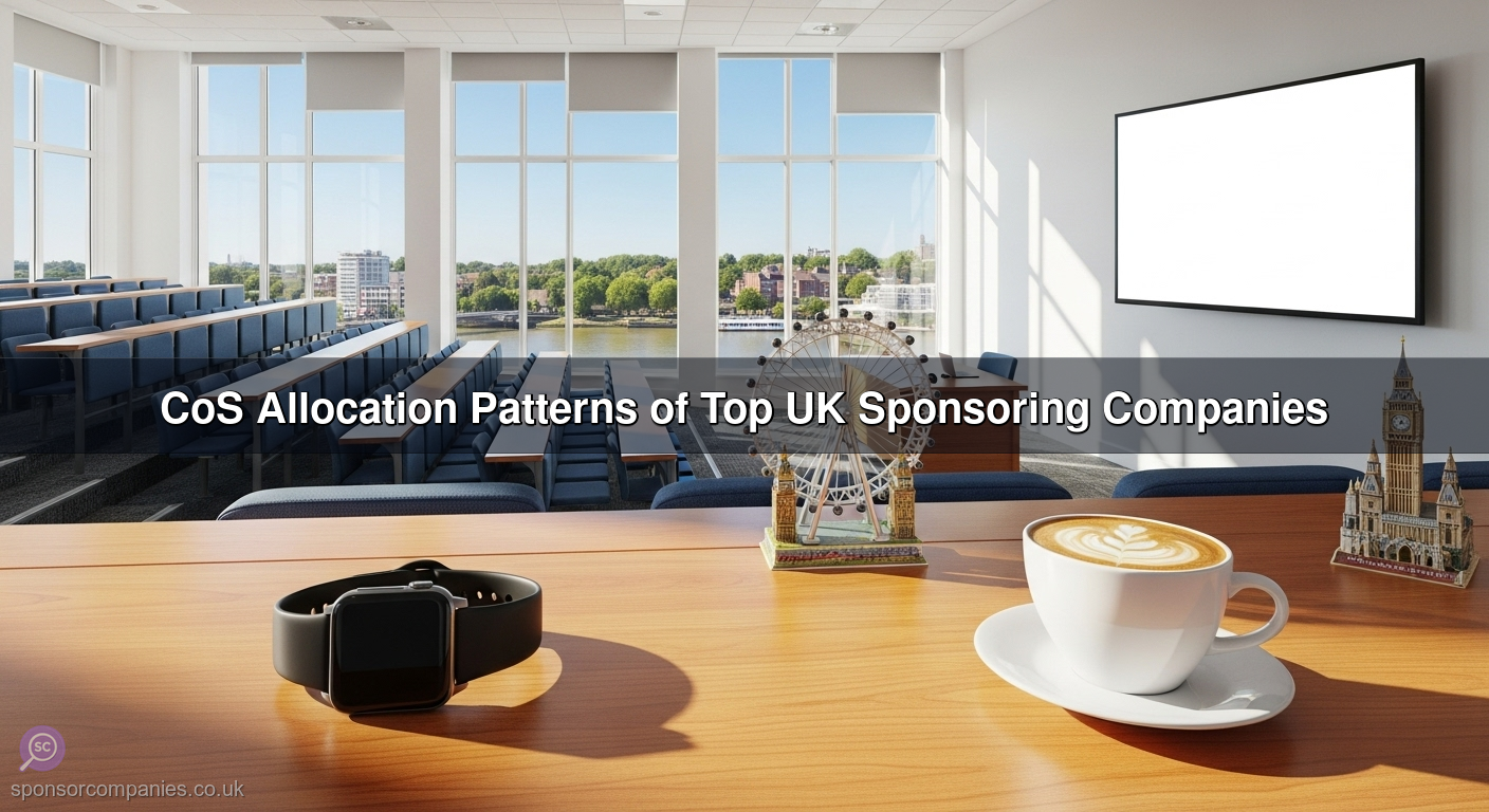 CoS Allocation Patterns of Top UK Sponsoring Companies