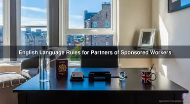 English Language Rules for Partners of Sponsored Workers