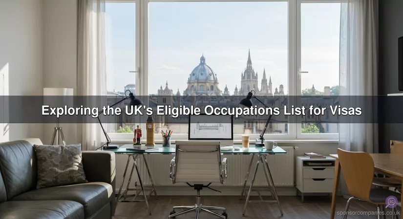 Exploring the UK's Eligible Occupations List for Visas