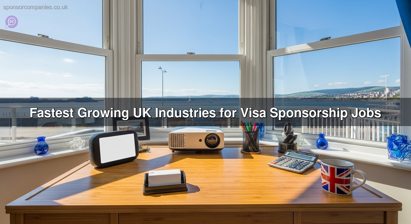 Fastest Growing UK Industries for Visa Sponsorship Jobs