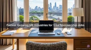 Fastest Growing UK Industries for Visa Sponsorship Jobs