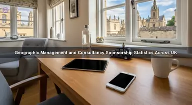 Geographic Management and Consultancy Sponsorship Statistics Across UK