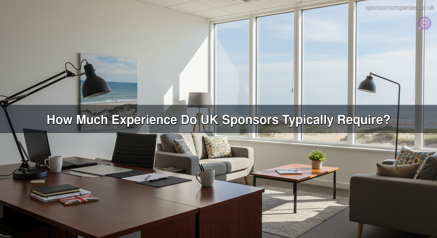 How Much Experience Do UK Sponsors Typically Require? How Much Experience Do UK Sponsors Typically Require?