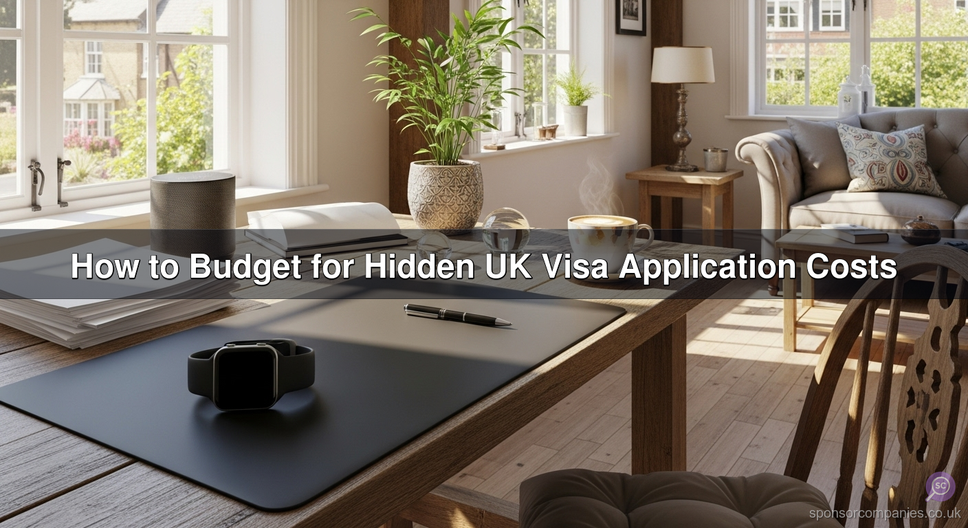 How to Budget for Hidden UK Visa Application Costs