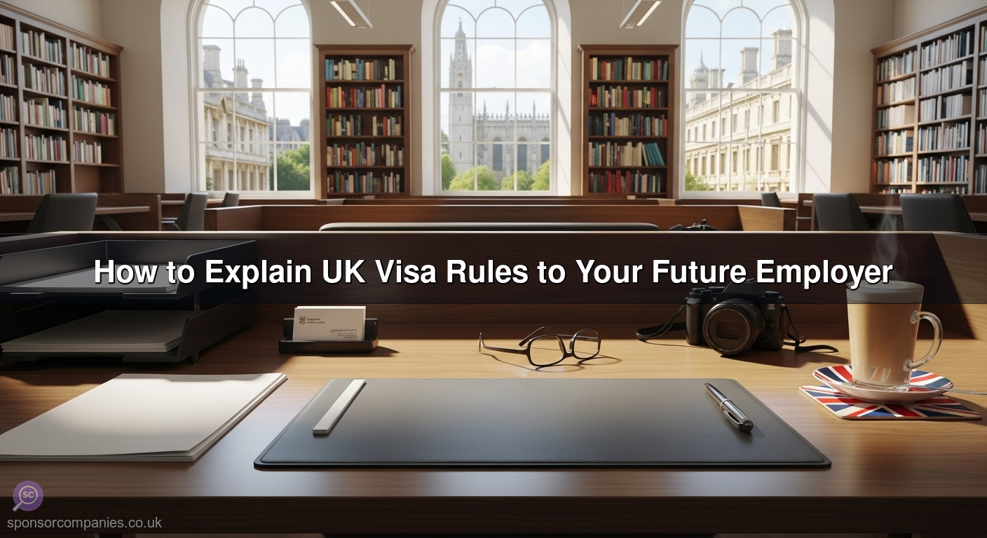 How to Explain UK Visa Rules to Your Future Employer