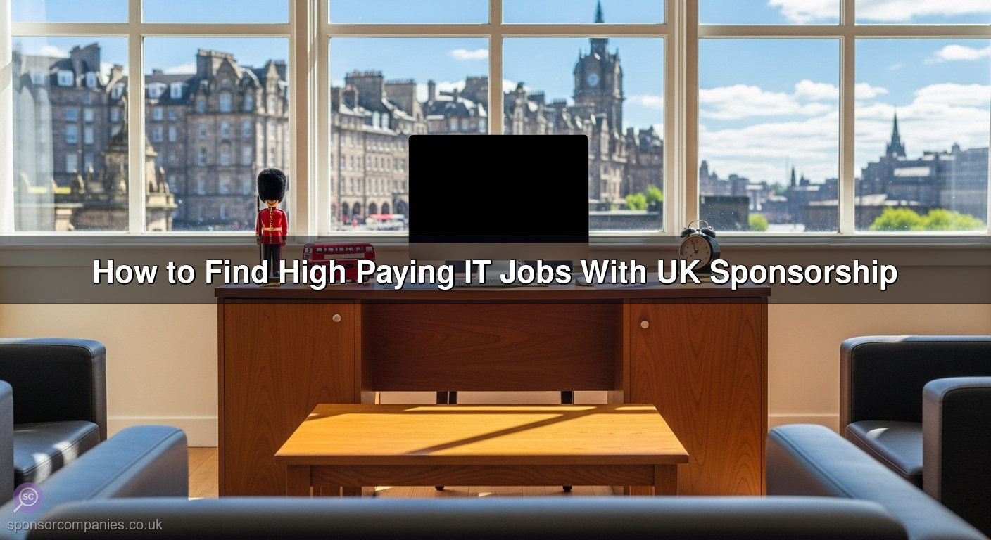 How to Find High Paying IT Jobs With UK Sponsorship