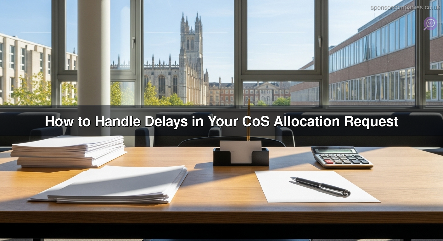 How to Handle Delays in Your CoS Allocation Request