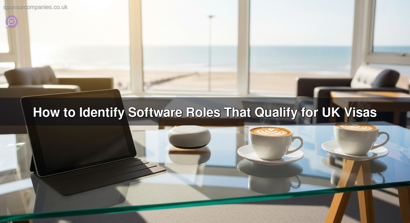 How to Identify Software Roles That Qualify for UK Visas