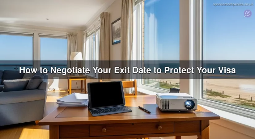 How to Negotiate Your Exit Date to Protect Your Visa