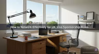 How to Network Effectively for UK Visa Sponsorship Roles
