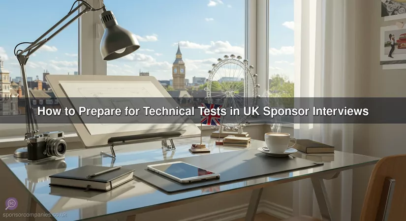 How to Prepare for Technical Tests in UK Sponsor Interviews