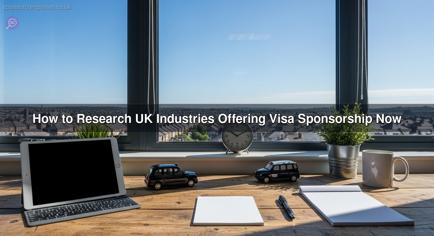 How to Research UK Industries Offering Visa Sponsorship Now How to Research UK Industries Offering Visa Sponsorship Now