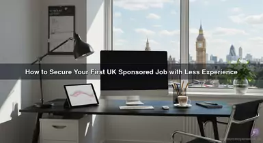How to Secure Your First UK Sponsored Job with Less Experience