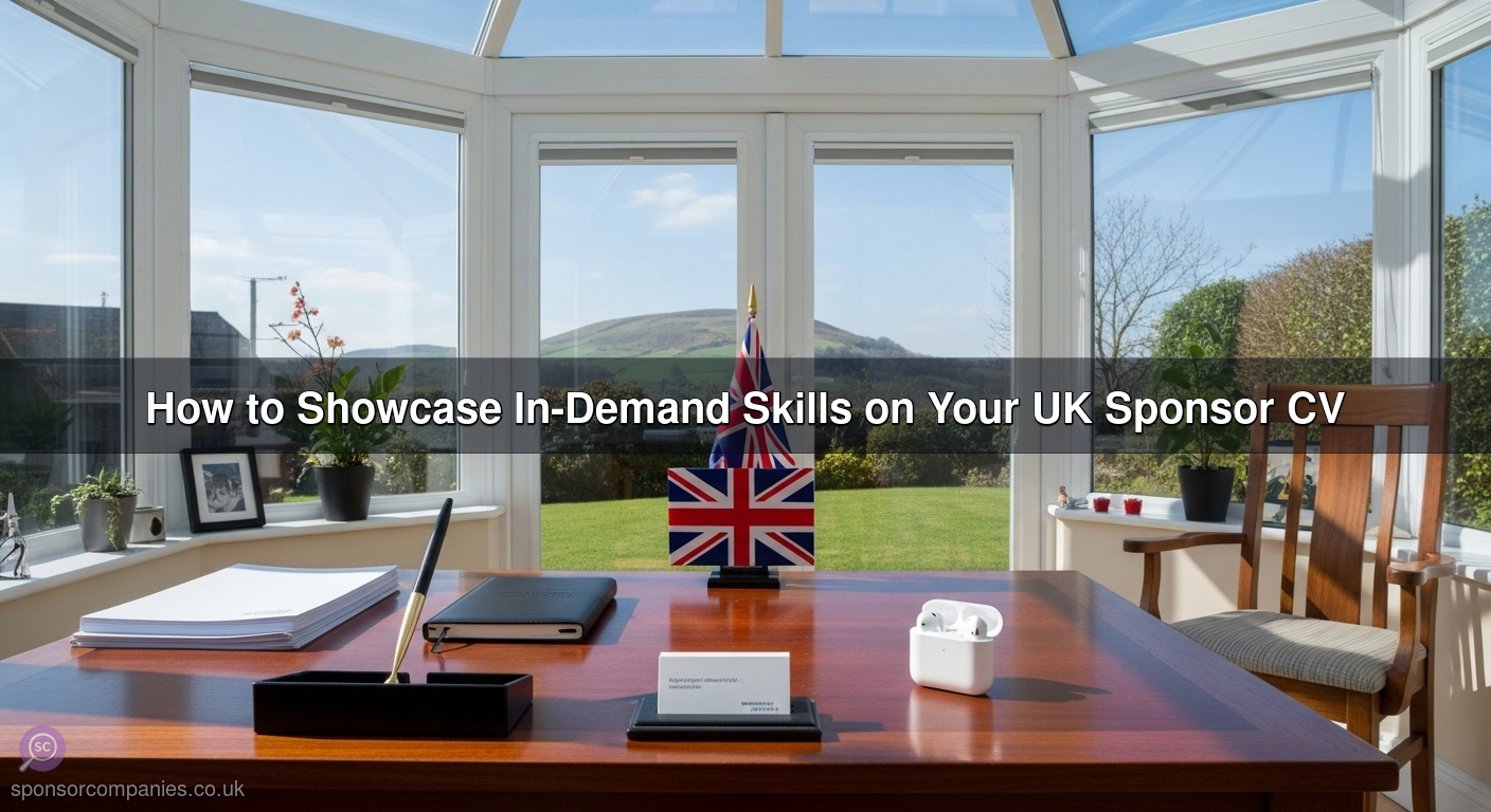 How to Showcase In-Demand Skills on Your UK Sponsor CV How to Showcase In-Demand Skills on Your UK Sponsor CV