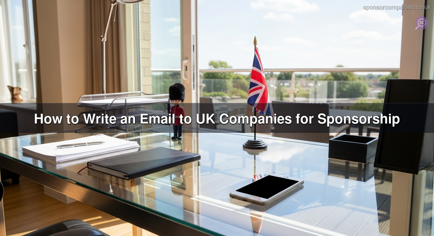 How to Write an Email to UK Companies for Sponsorship