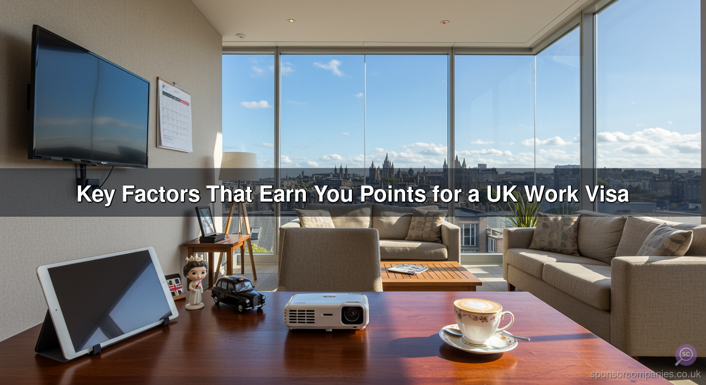 Key Factors That Earn You Points for a UK Work Visa