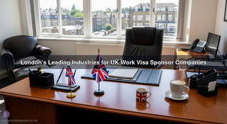 London's Leading Industries for UK Work Visa Sponsor Companies