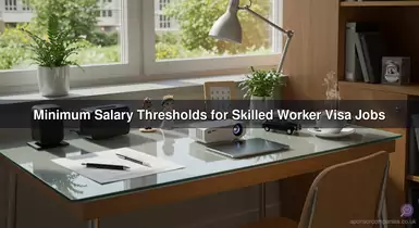 Minimum Salary Thresholds for Skilled Worker Visa Jobs
