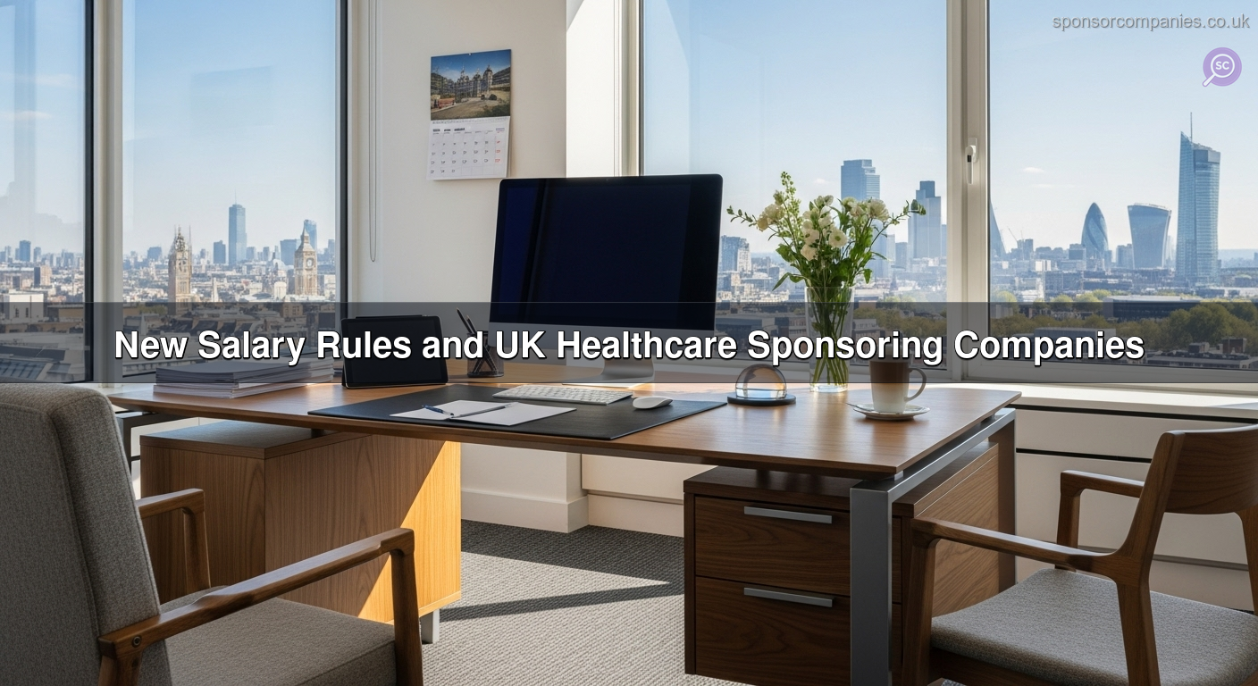 New Salary Rules and UK Healthcare Sponsoring Companies