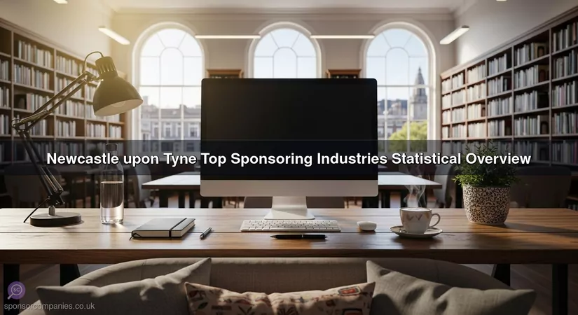 Newcastle upon Tyne Top Sponsoring Industries Statistical Overview