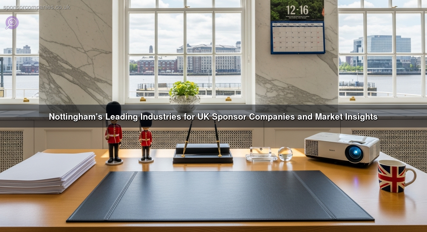 Nottingham's Top Industries for UK Sponsor Companies & Market Insights Nottingham's Top Industries for UK Sponsor Companies & Market Insights