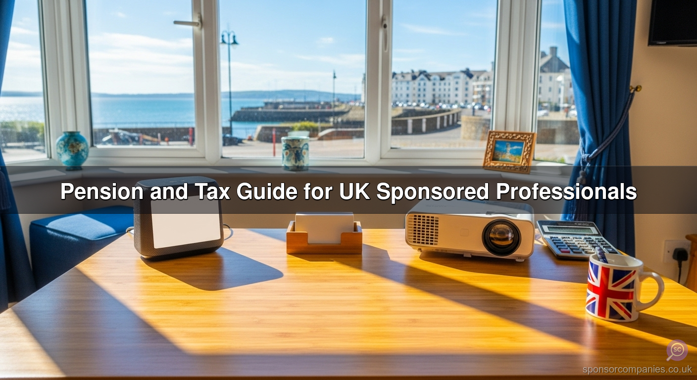 Pension and Tax Guide for UK Sponsored Professionals
