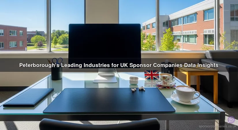 Peterborough's Top Industries for UK Visa Sponsorship