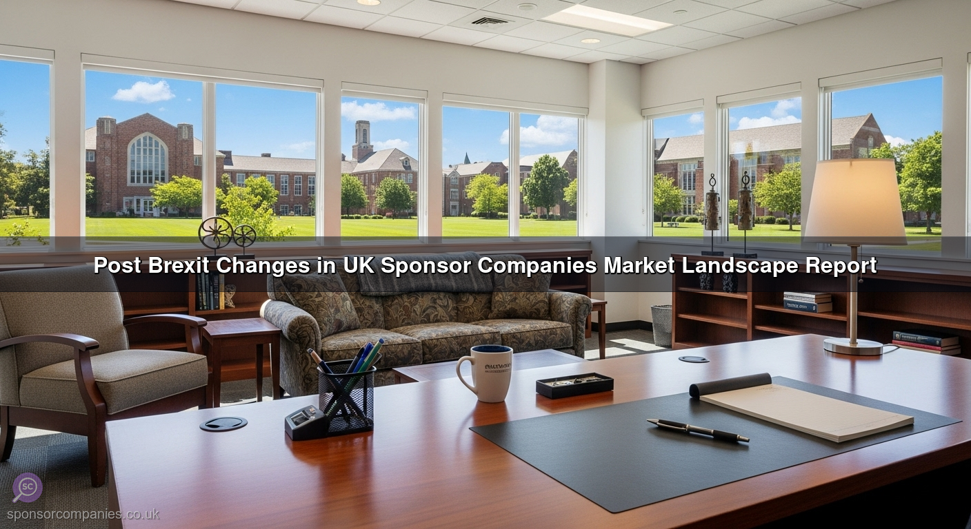 Post Brexit Changes in UK Sponsor Companies Market Landscape Report