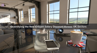 Quantifying the New Entrant Salary Discount Across UK Sectors