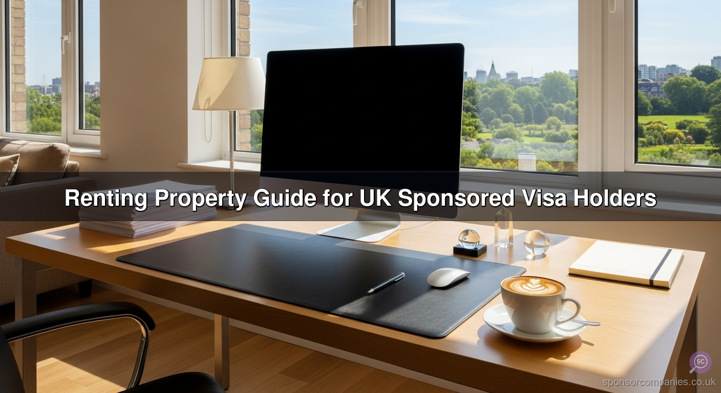 Renting Property Guide for UK Sponsored Visa Holders
