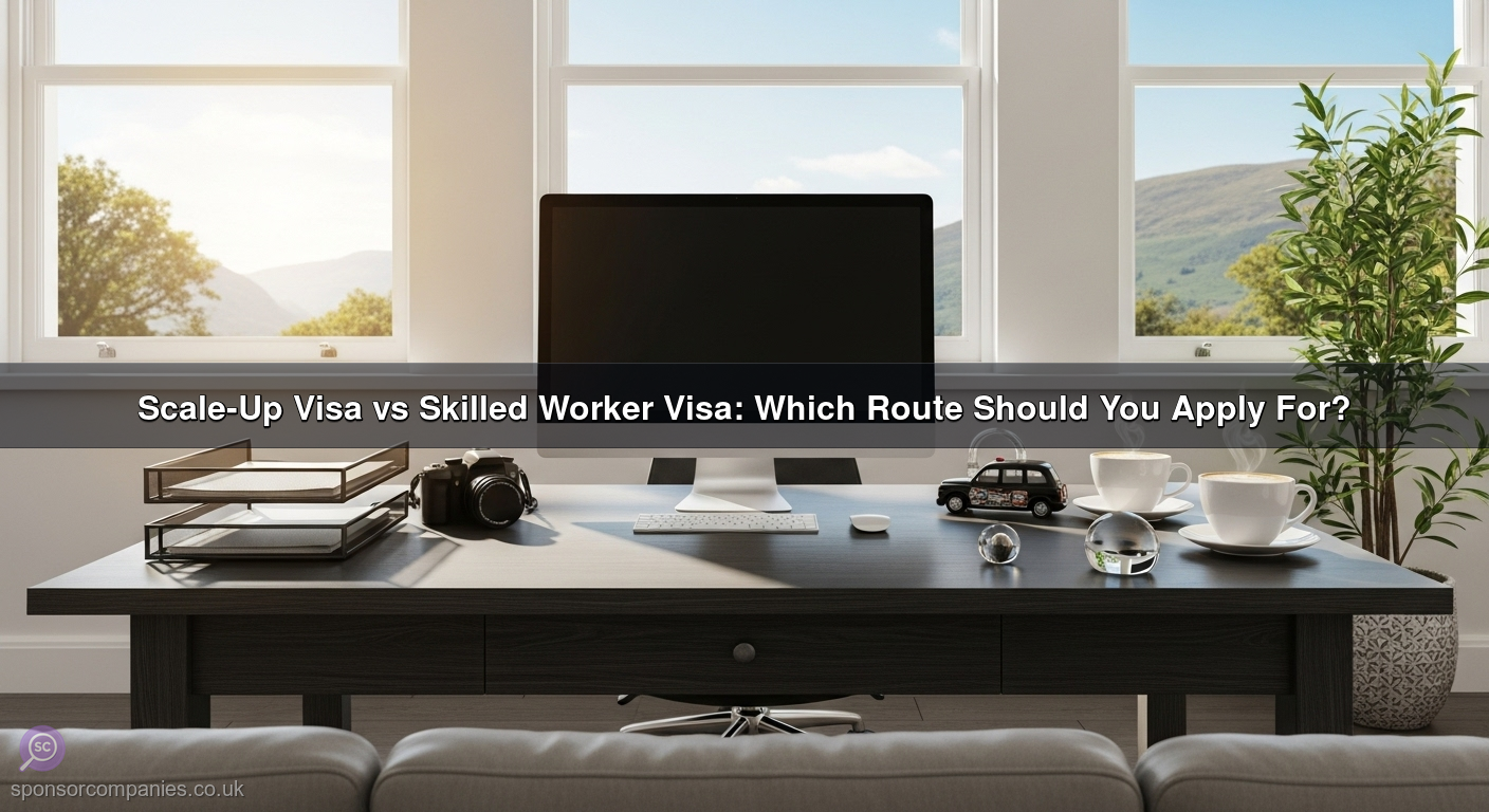 Scale-Up vs Skilled Worker Visa: 2026 UK Route Comparison